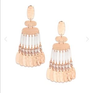 Kendra Scott Oster rose gold earrings